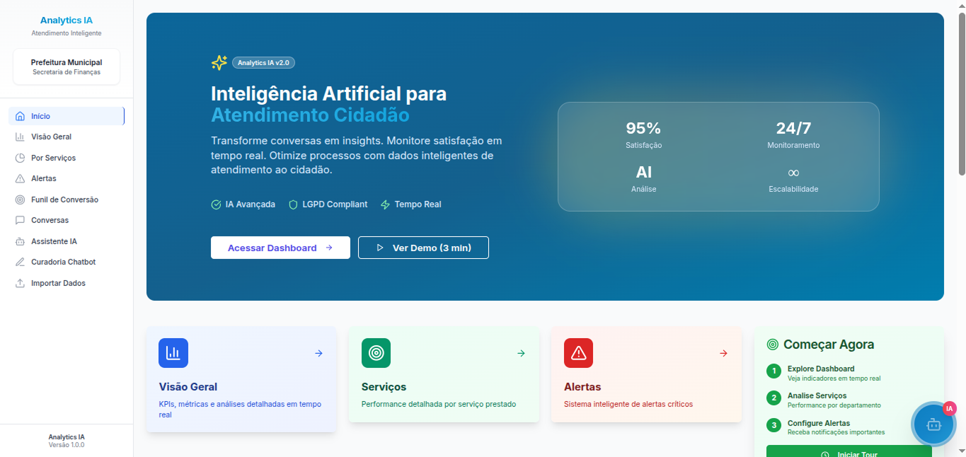 Preview de DigiAnalise - Plataforma de Analytics com IA